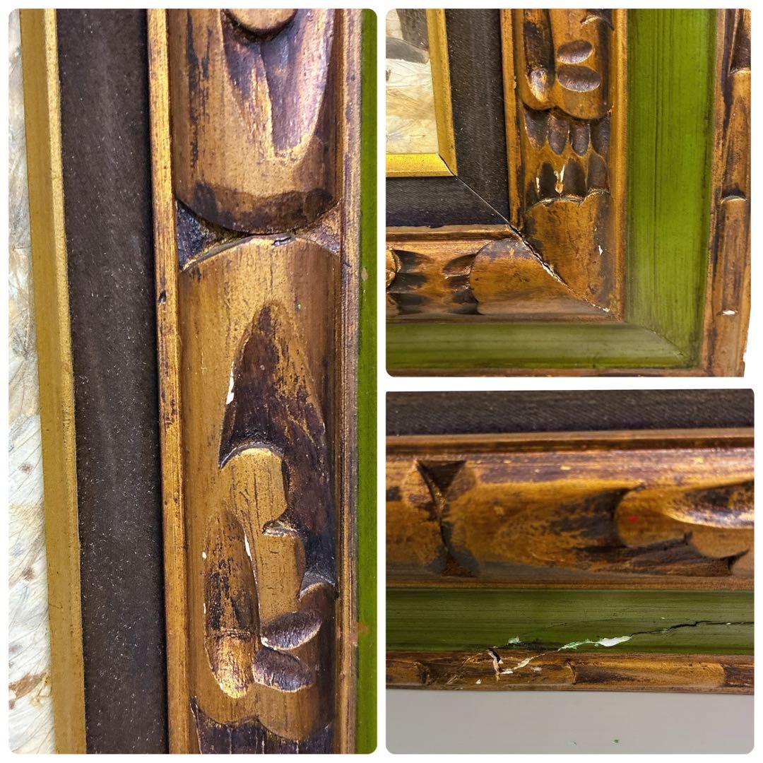 珍品 アンティーク 蝶画 羽 ナポレオン 特大サイズ ヴィンテージ レトロ 騎馬