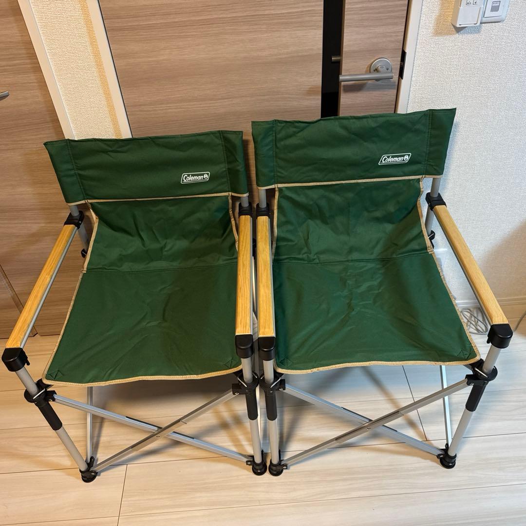 ColemanSlimCaptainChair グリーン新品未使用‼️2脚‼️