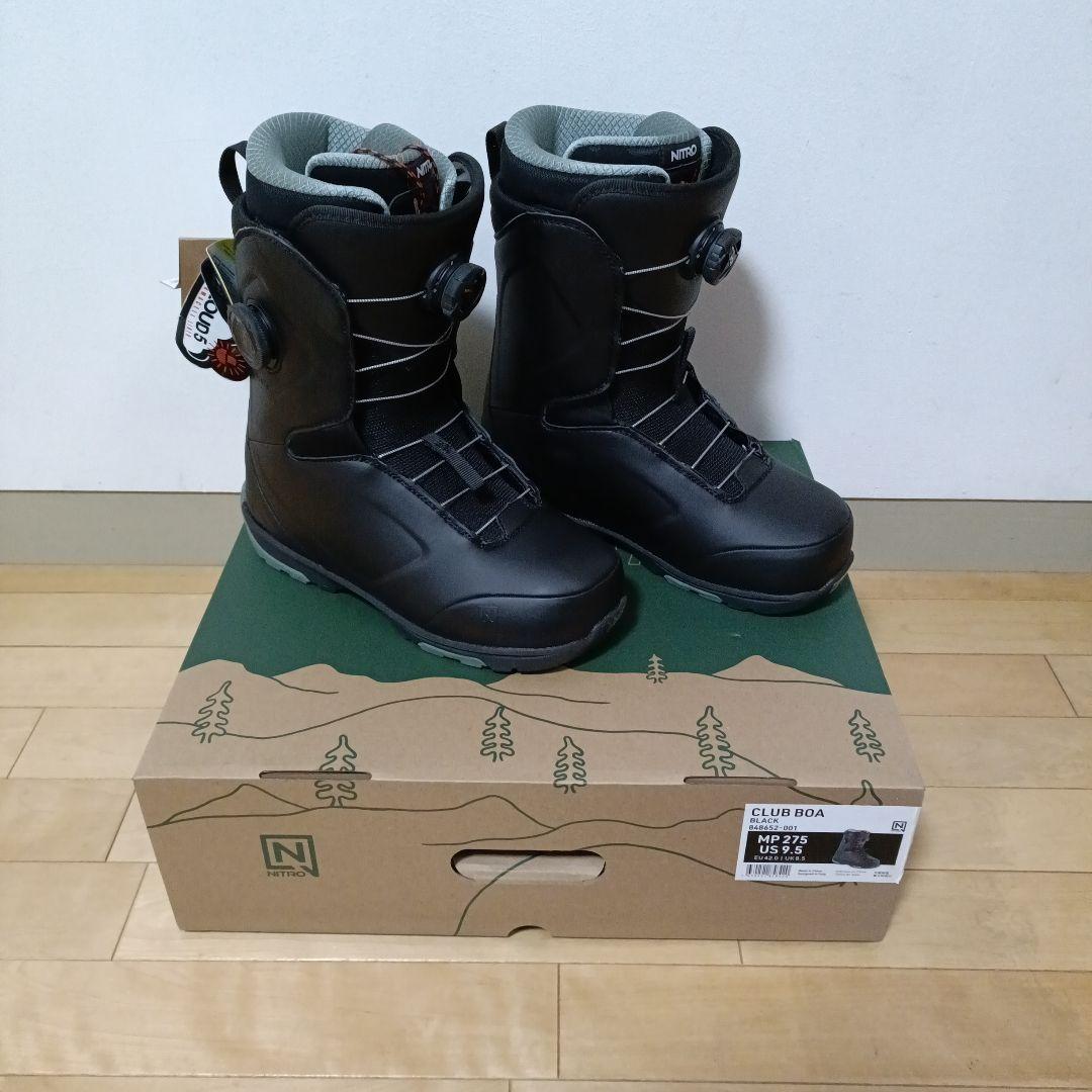 未使用品　NITRO CLUB BOA スノーボードブーツ 27.5cmグラトリ