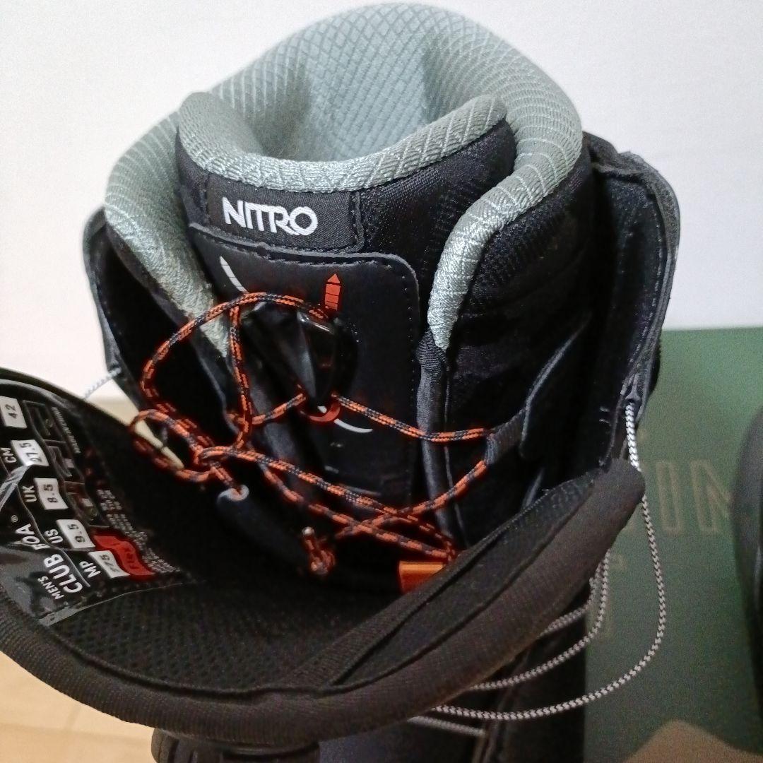 未使用品　NITRO CLUB BOA スノーボードブーツ 27.5cmグラトリ