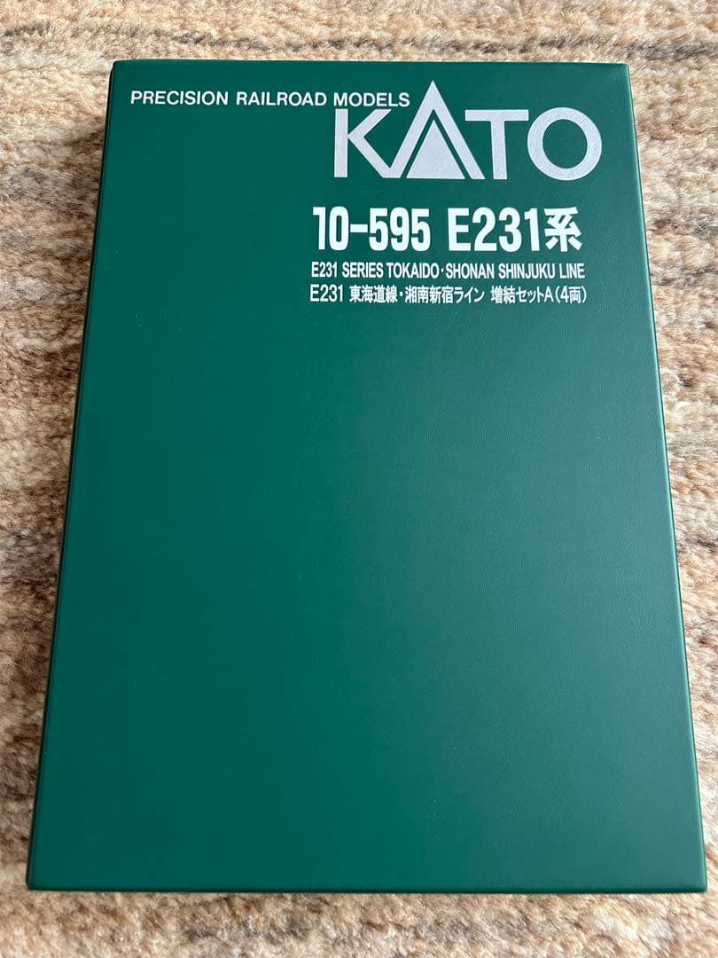 KATO10-595 E231系東海道線・湘南新宿ライン 増結セットA （4両）