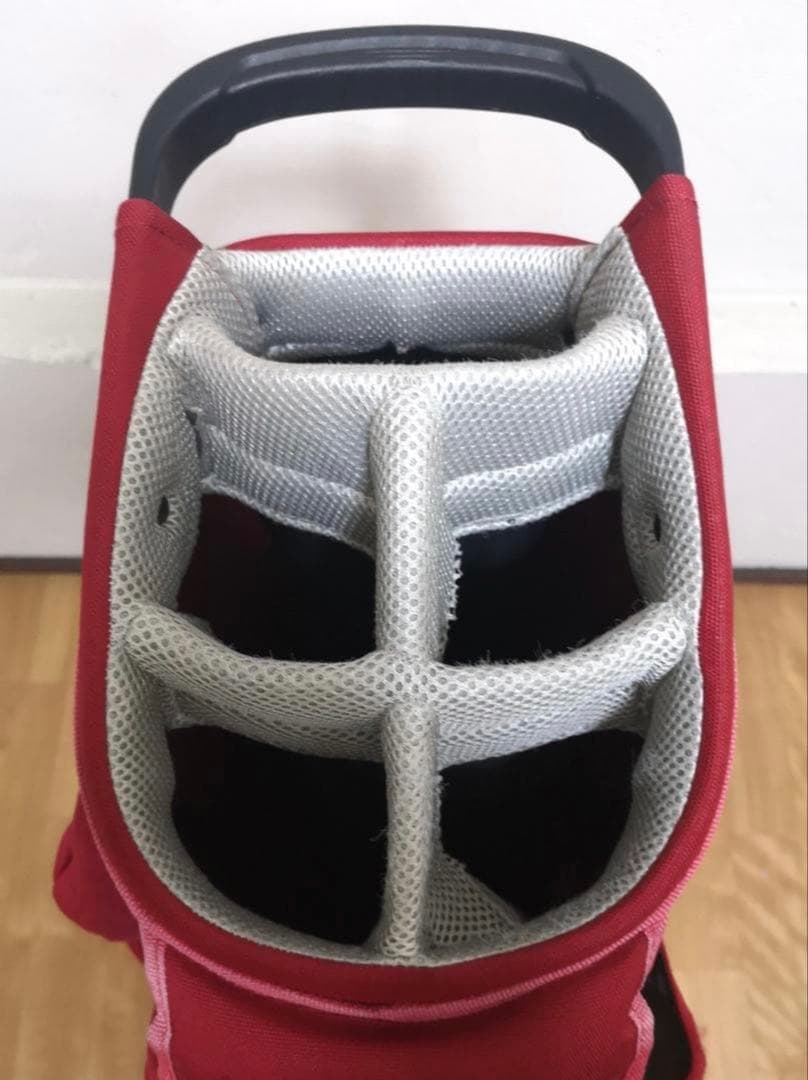 Mercedes Benz x Titleist Wネームキャディバッグ(赤)