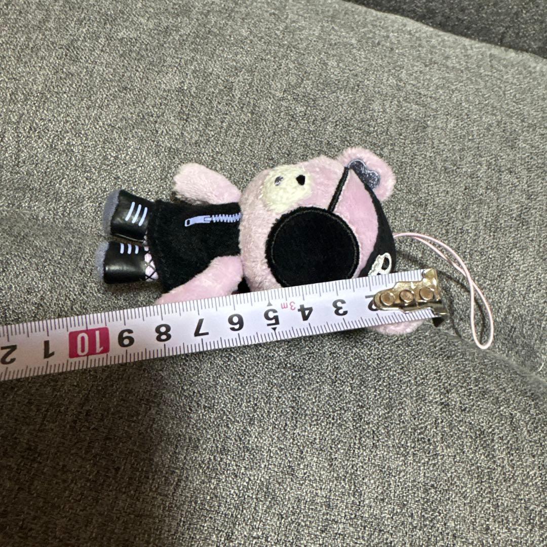 平成レトロ　MISTEEZ マスコット/ぬいぐるみストラップ　紫