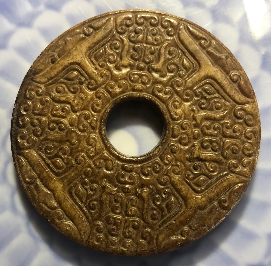 玉石彫刻図の意味は良くわかりません現品無料発送です