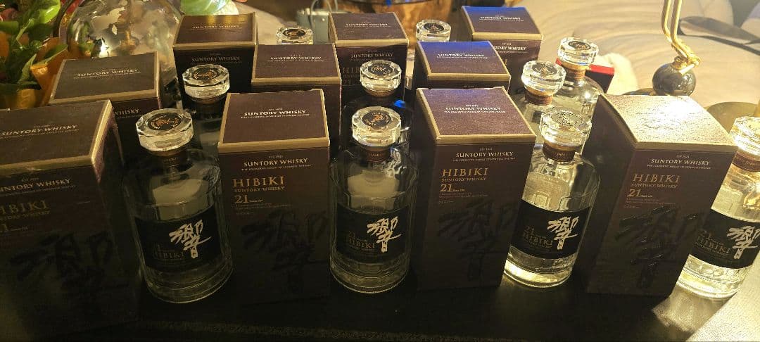 響21年 空瓶 箱付き10本セット