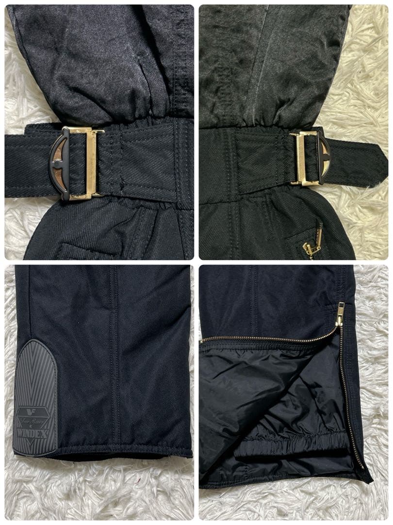 【2261】✨美品✨ Windex PRO スキーウェア　セットアップ　金ボタン