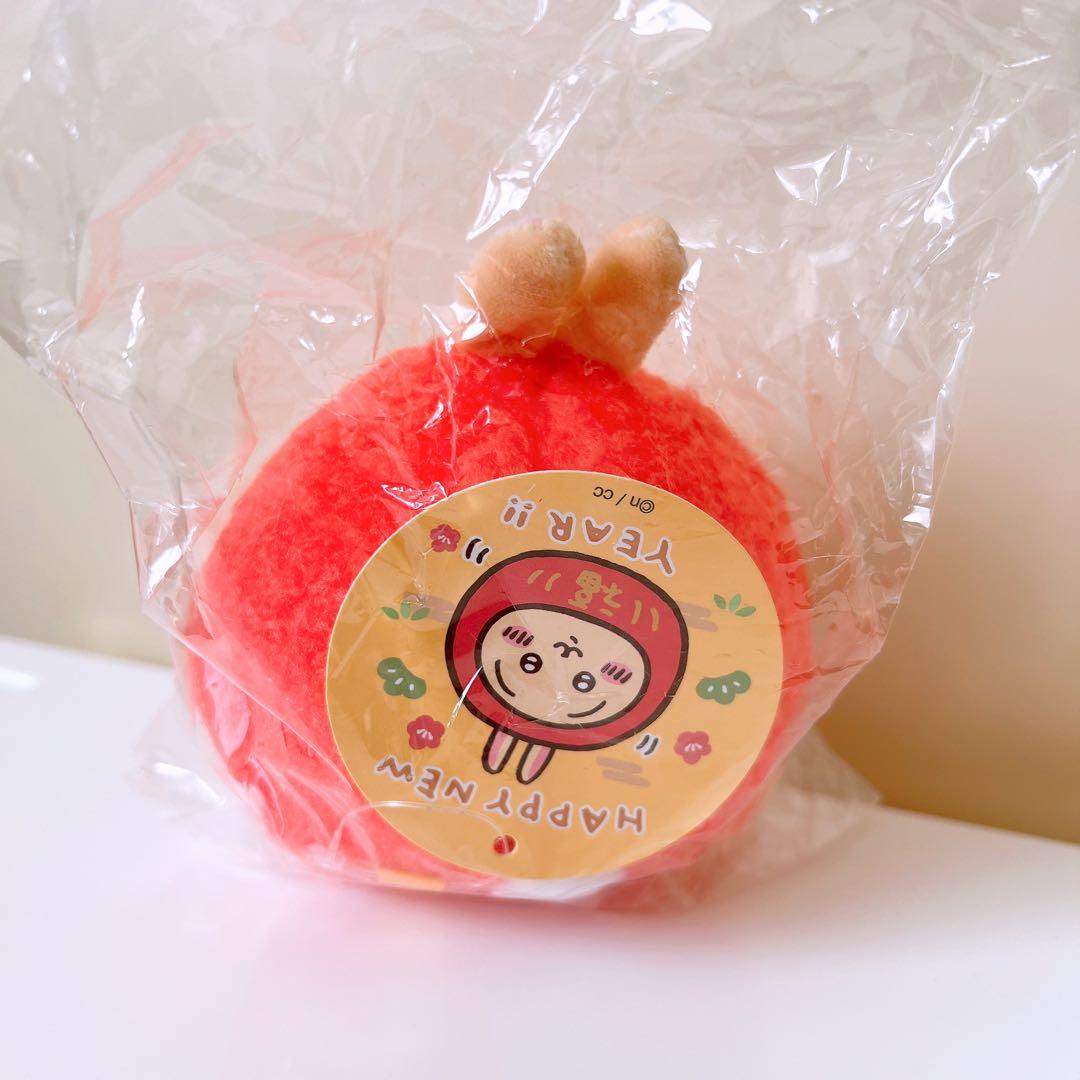 【ゆうゆう】ちいかわ　だるま　うさぎ　ぬいぐるみ