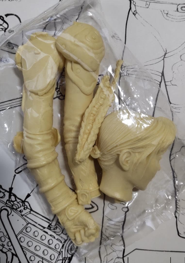 新品 IRIA2 イリア2 「ゼイラム2」 1/6レジンキャストキット 竹谷隆之