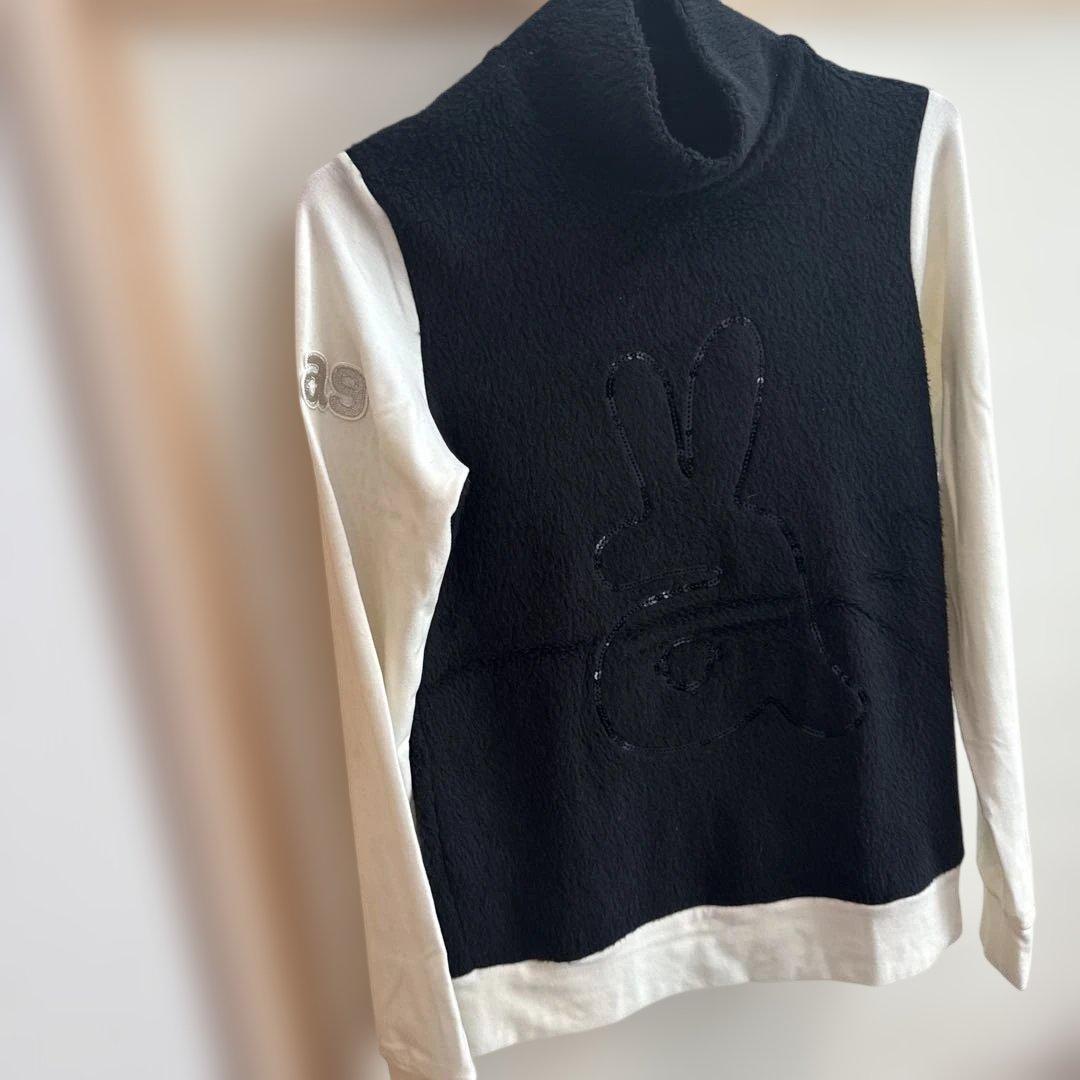 archivioロゴタートルネックセーター