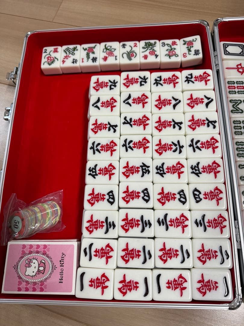 ハローキティ 麻雀牌セット