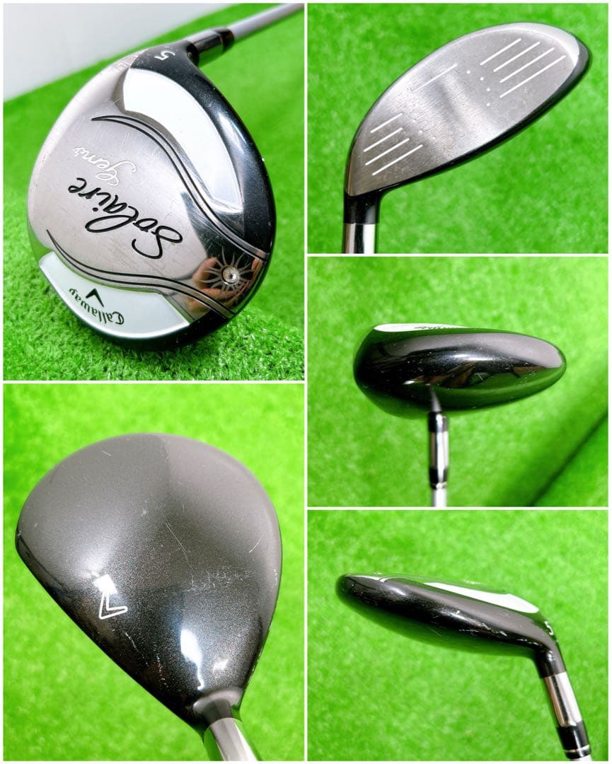 キャロウェイ ソレイユ レディースクラブセット7本 L 初心者 ワンサイダーPT