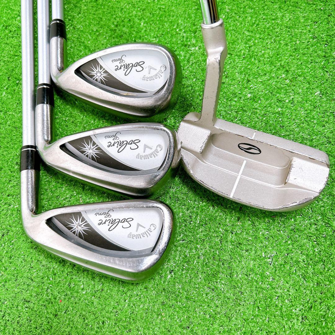 キャロウェイ ソレイユ レディースクラブセット7本 L 初心者 ワンサイダーPT