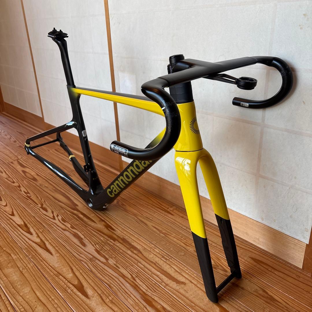cannondaleSuperSixEVOhi-mod フレーム　ハンドル付き