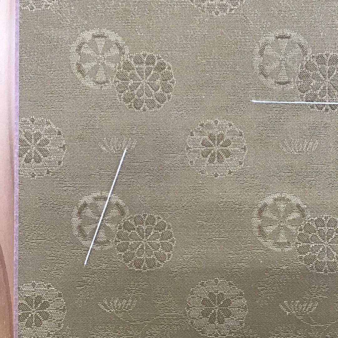 K茶道具　掛軸　御色紙掛軸(写真の色紙は付属していません)　掛軸　S1048KJ