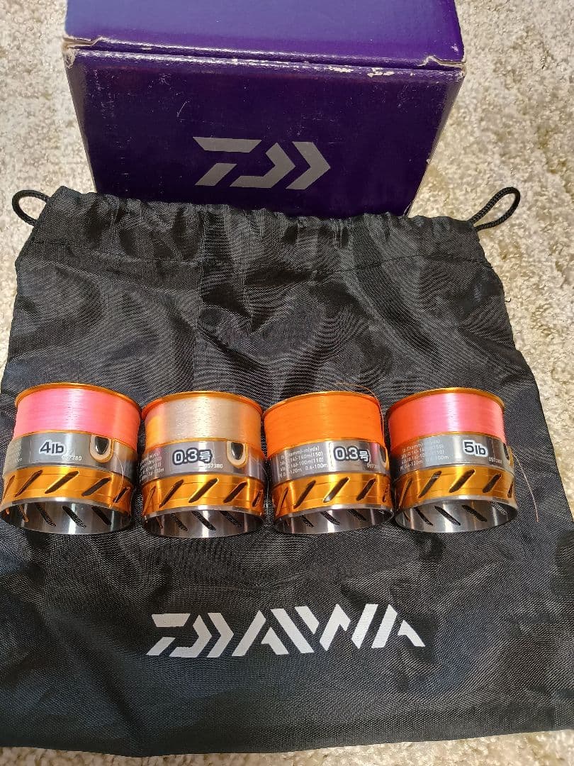 ダイワ レブロス2004H-DH 替えスプール4個付