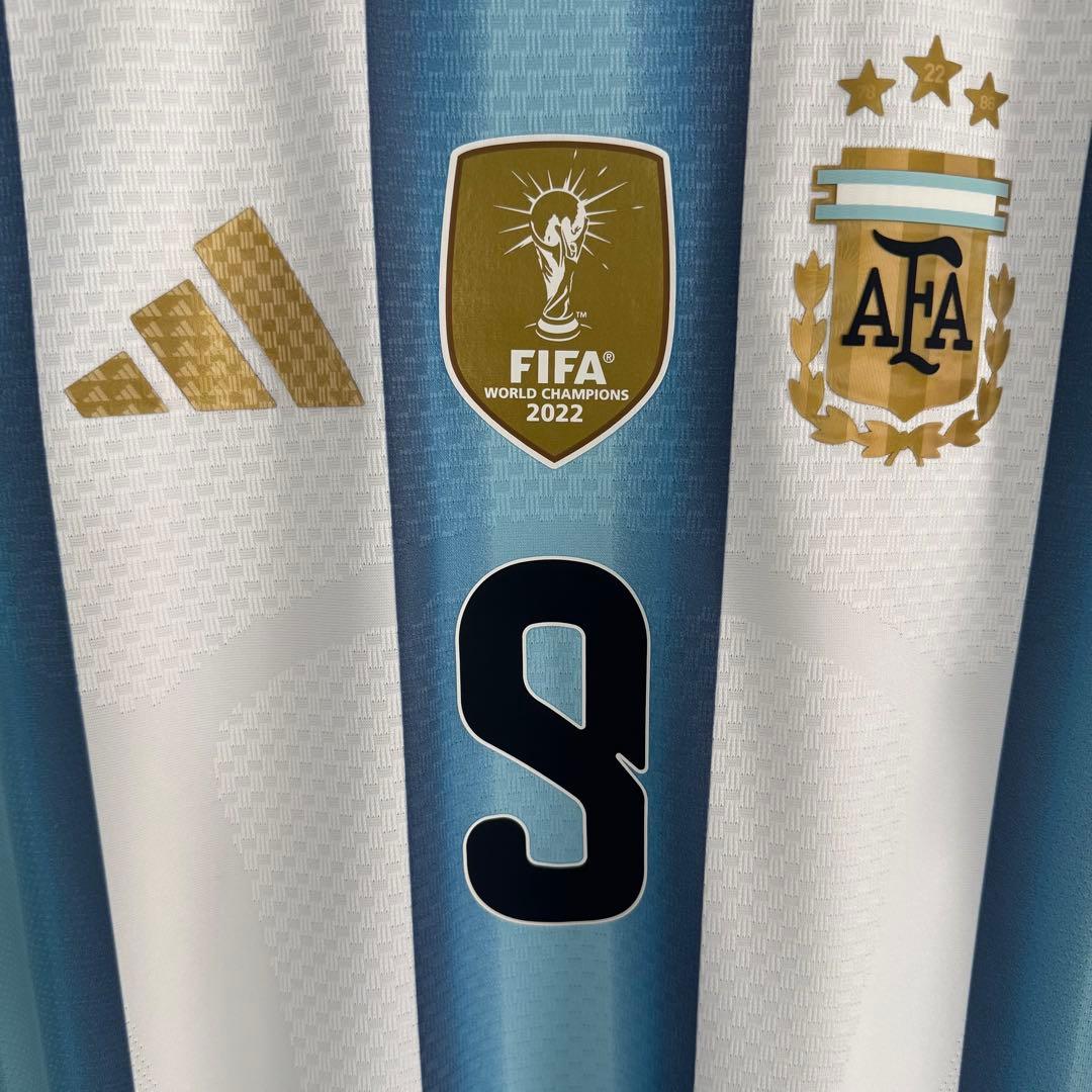 アルゼンチン代表 2026 フリアン•アルバレス オーセンティックユニフォーム