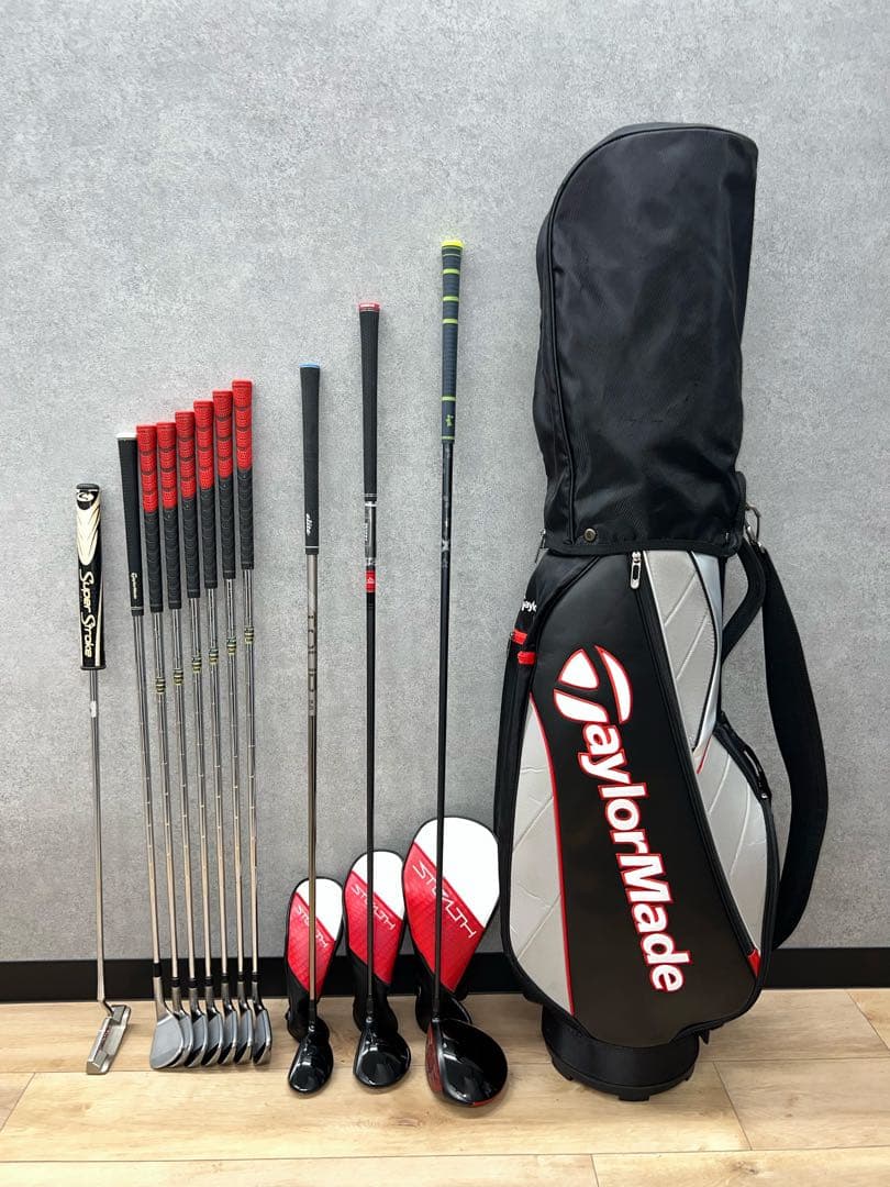 【レフティ】ゴルフクラブセット メンズ テーラーメイド ステルス2 左利き