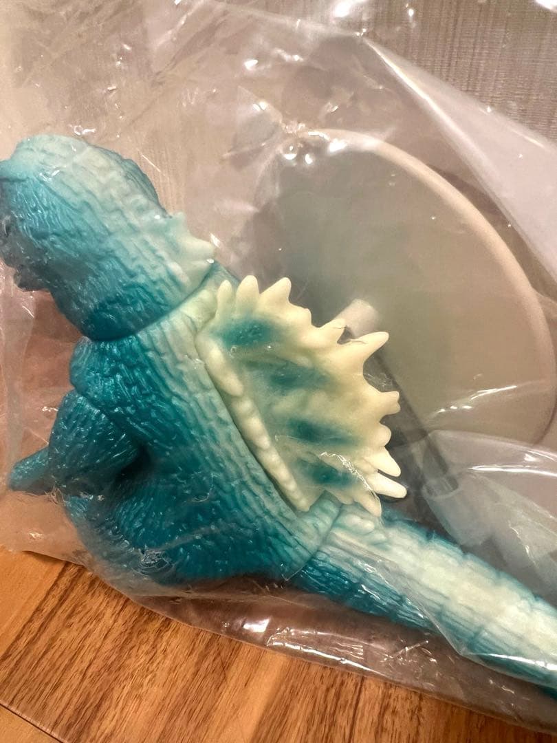 羽沢組 Gメモリーズセレクション 大戦争ゴジラ　ターコイズブルー　蓄光　ソフビ