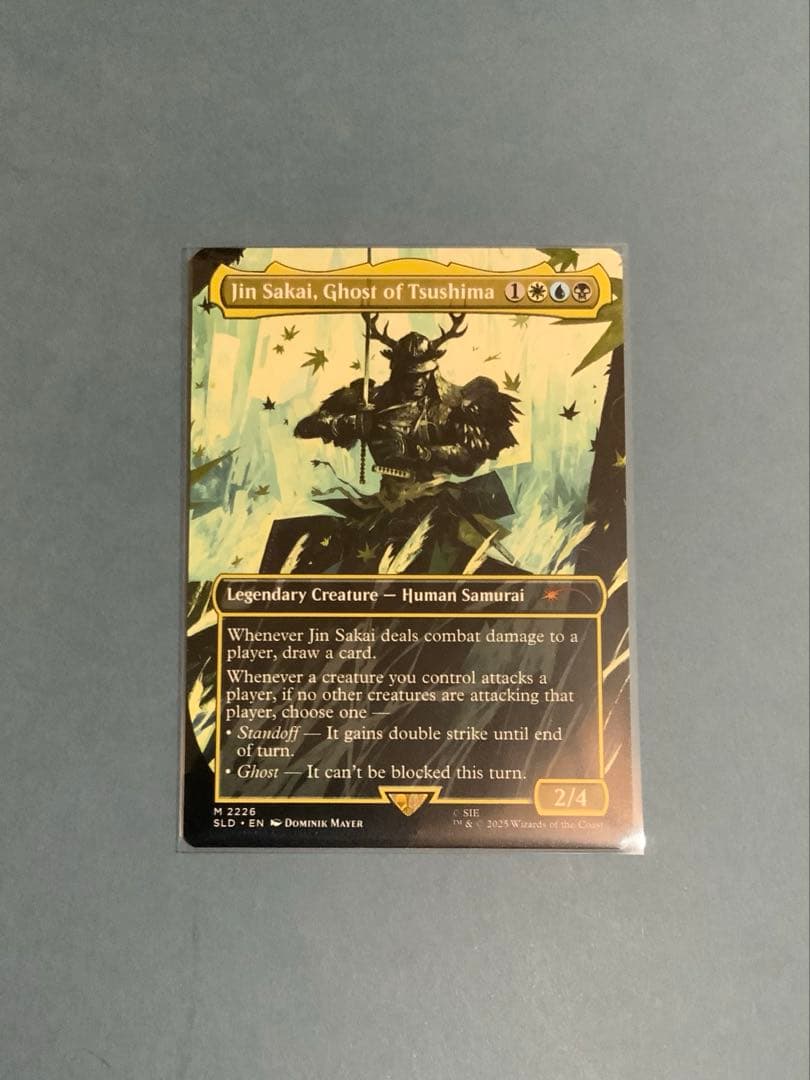 《Jin Sakai, Ghost of Tsushima》non foil