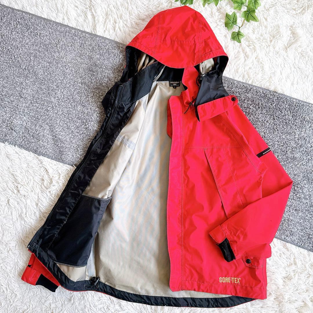 DAIWA プロバイザー ゴアテックス セットアップ Lサイズ　メンズ　赤×黒