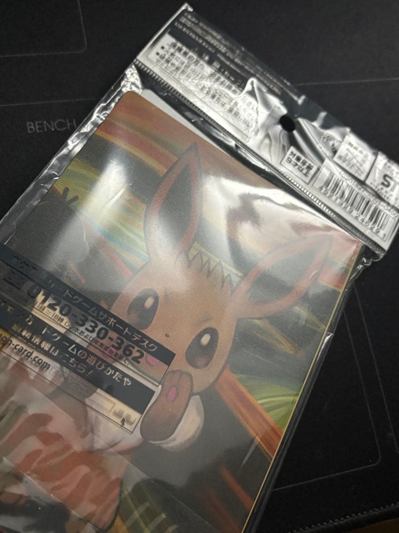 ムンク展 ミニカードファイル ピカチュウ イーブイ