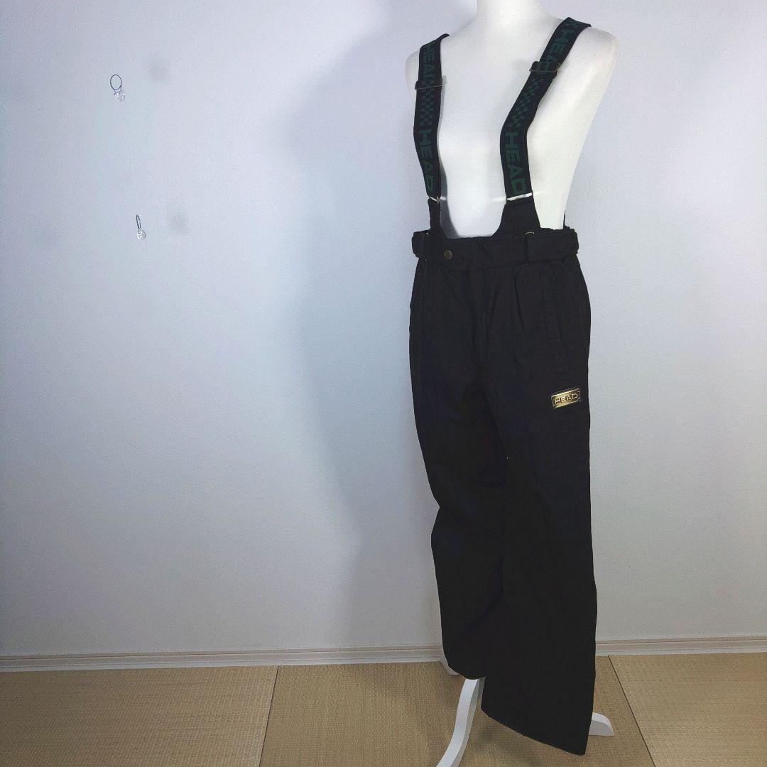 HEAD　ヘッド　メンズ　Lサイズ　スキーウェア　上下セット　黄緑　ブラック