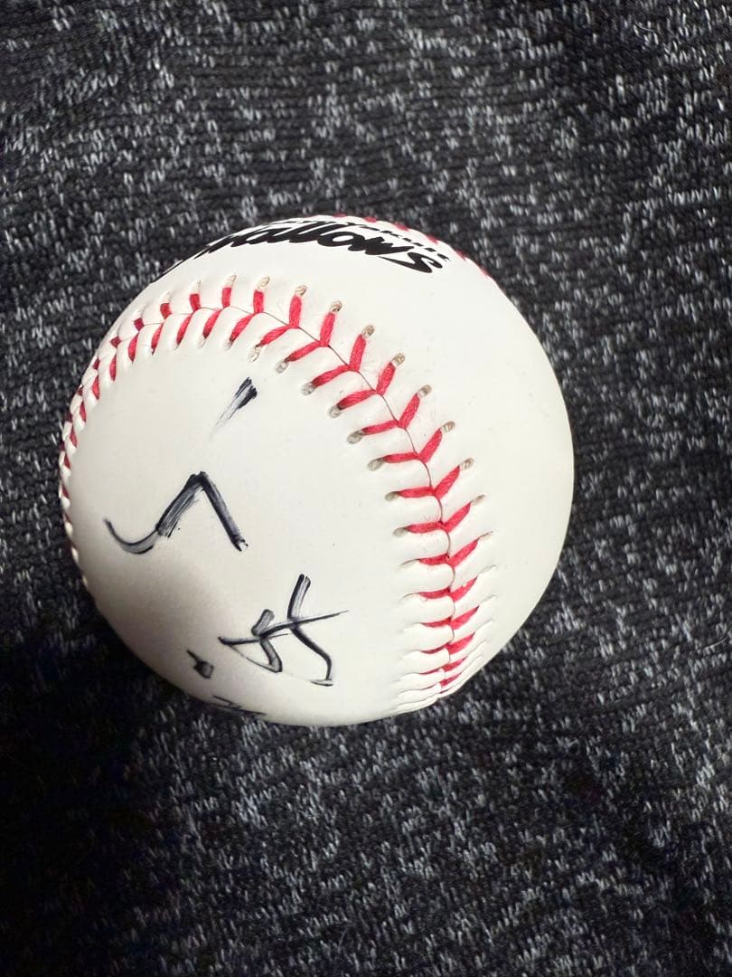 東京ヤクルトスワローズ　村上宗隆　直筆サインボール