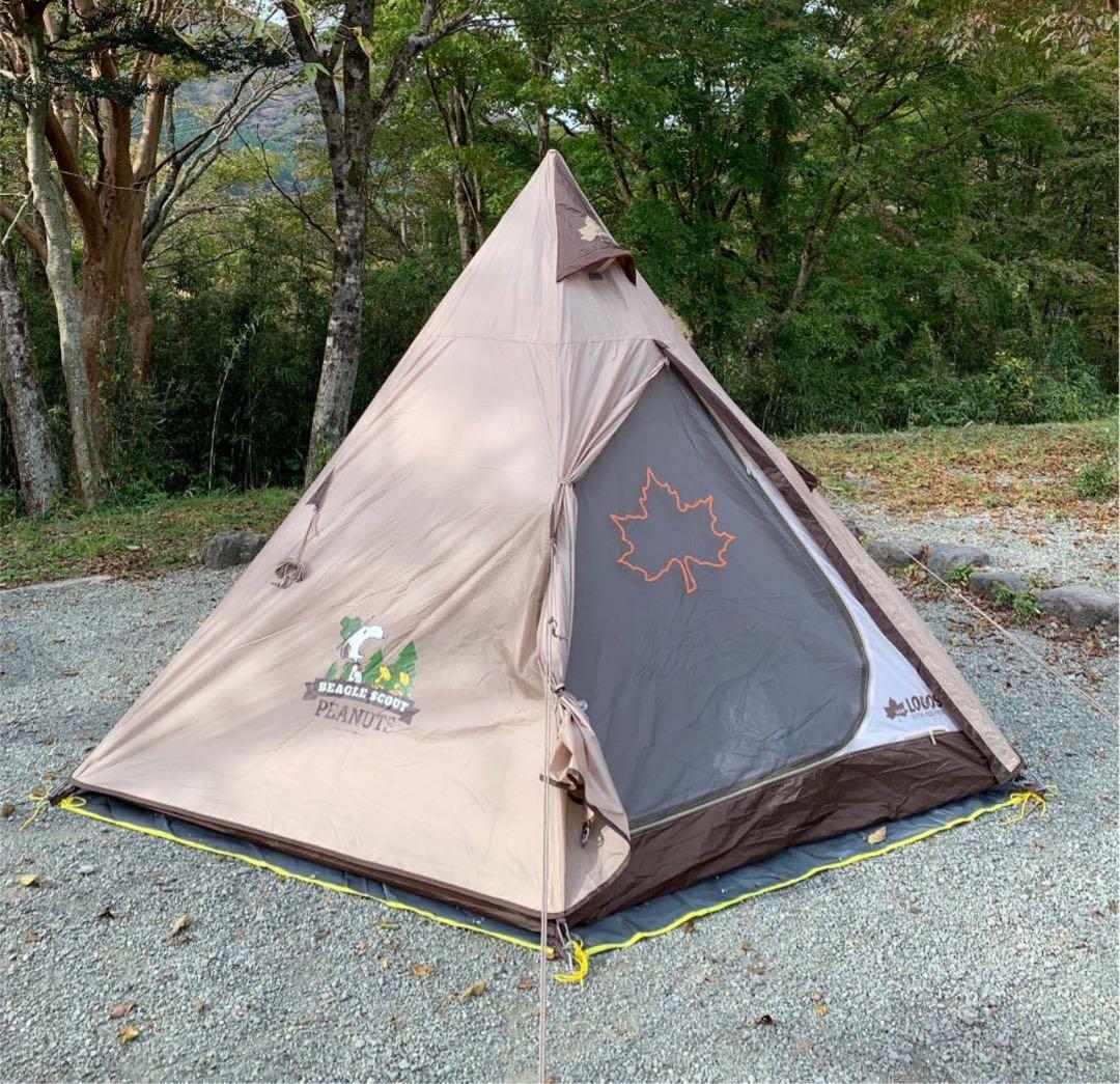 ロゴス SNOOPY Tepee テント-BB ワンボール スヌーピー ナバホ