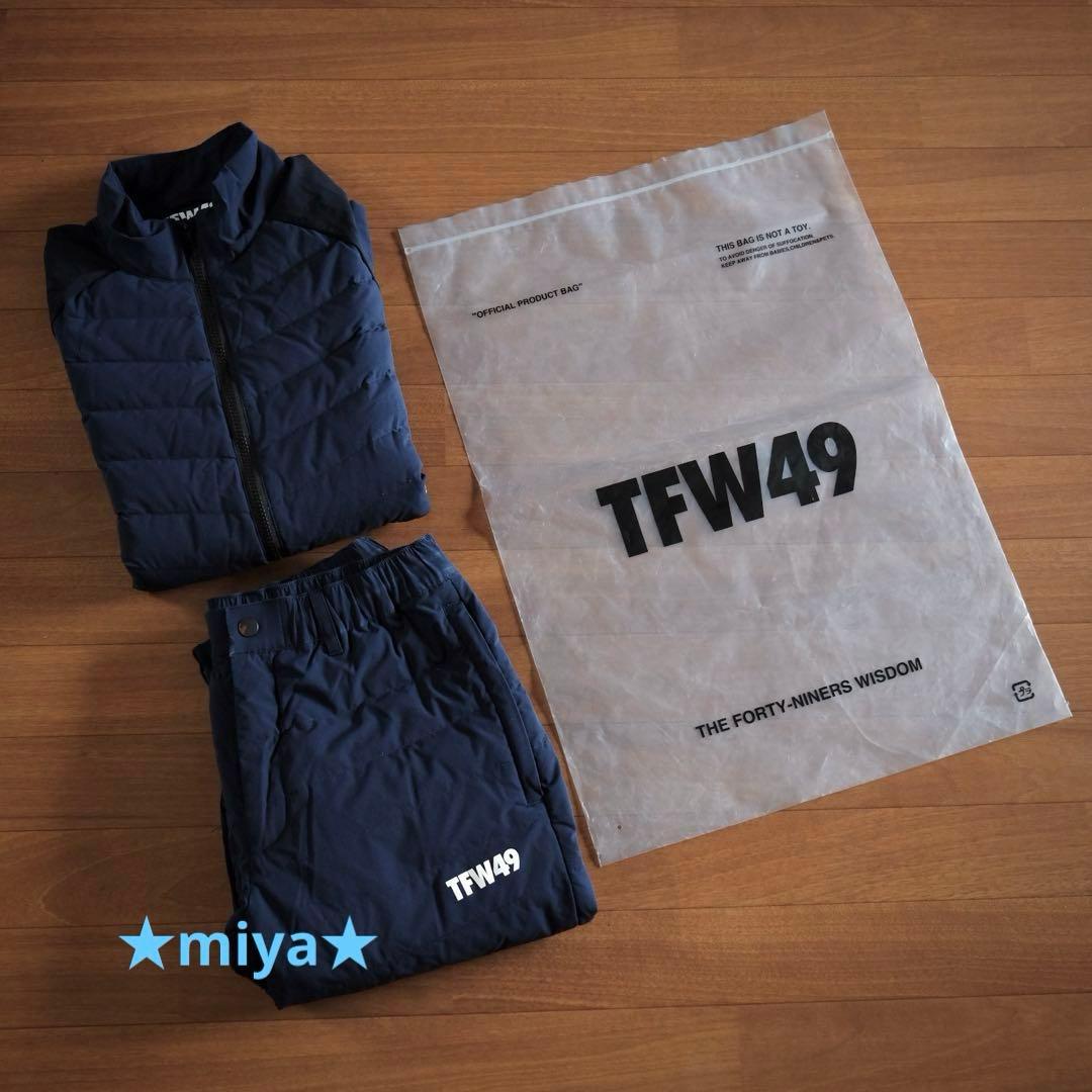 【定価9.5万】TFW49 / SHIELD WARMER ダウン セットアップ