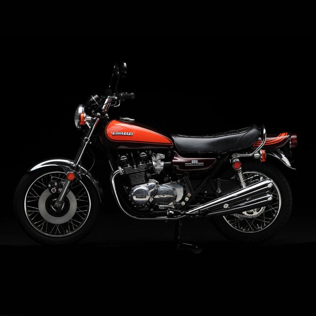 【新品未開封／絶版】Kawasaki Z2 ミュージアムモデル 火の玉 マルサン