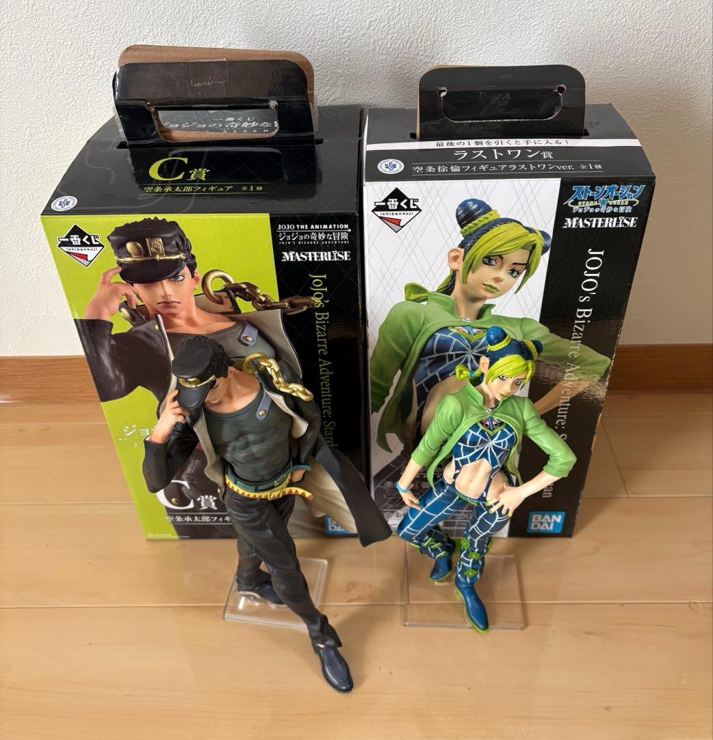 ジョジョの奇妙な冒険 一番くじ 承太郎 徐凛 2体セット