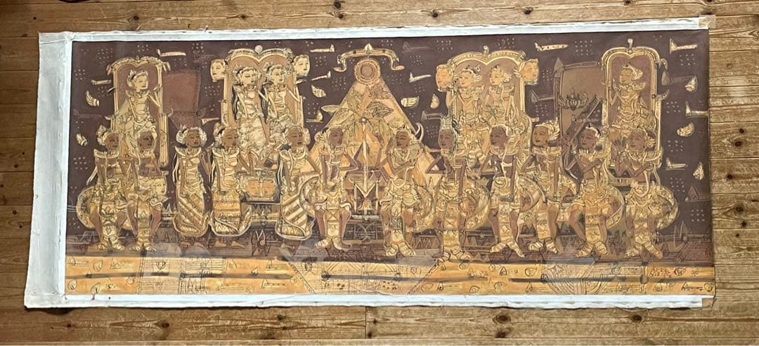 バリ島アーティストによる油絵