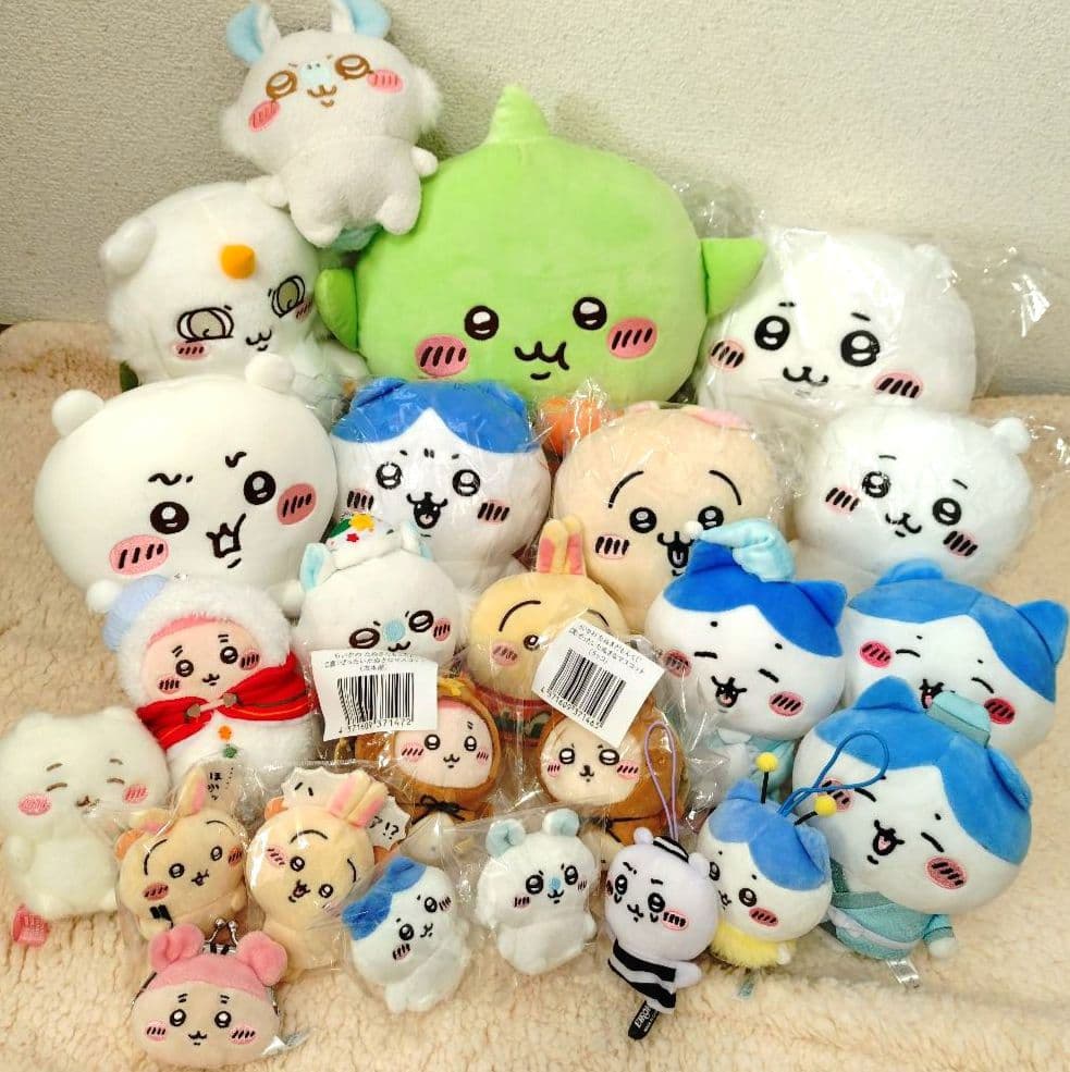 ちいかわ ぬいぐるみ マスコットまとめ売り
