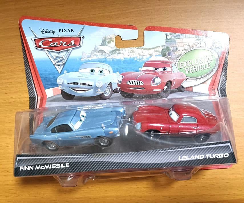 Cars Mattel　ミニカー　フィン　マックミサイル　リーランド　ターボ