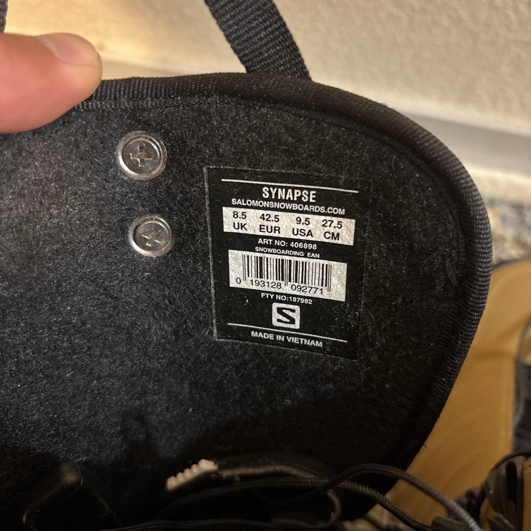 salomon シナプス 27.5 サロモン　ブーツ hps nakai