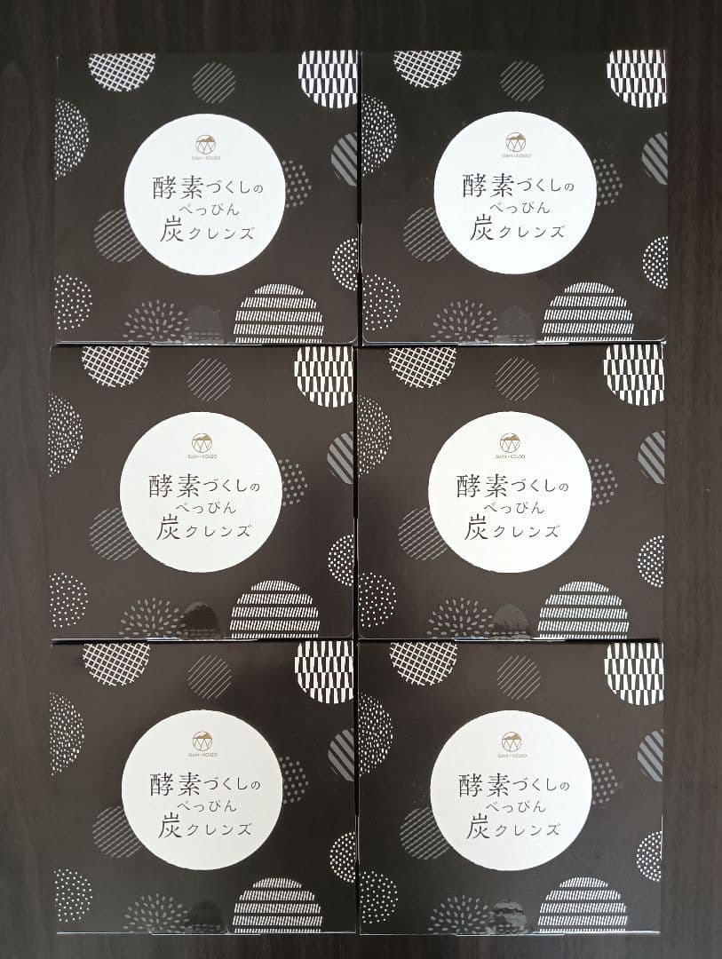 酵素づくしのべっぴん炭クレンズ　6箱セット