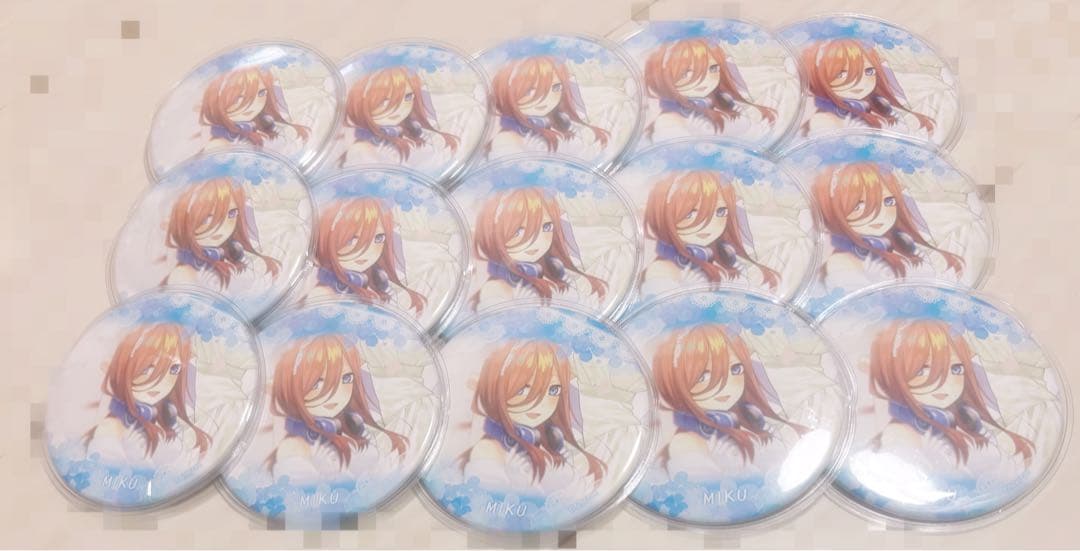 中野三玖 缶バッジ 15個 セット