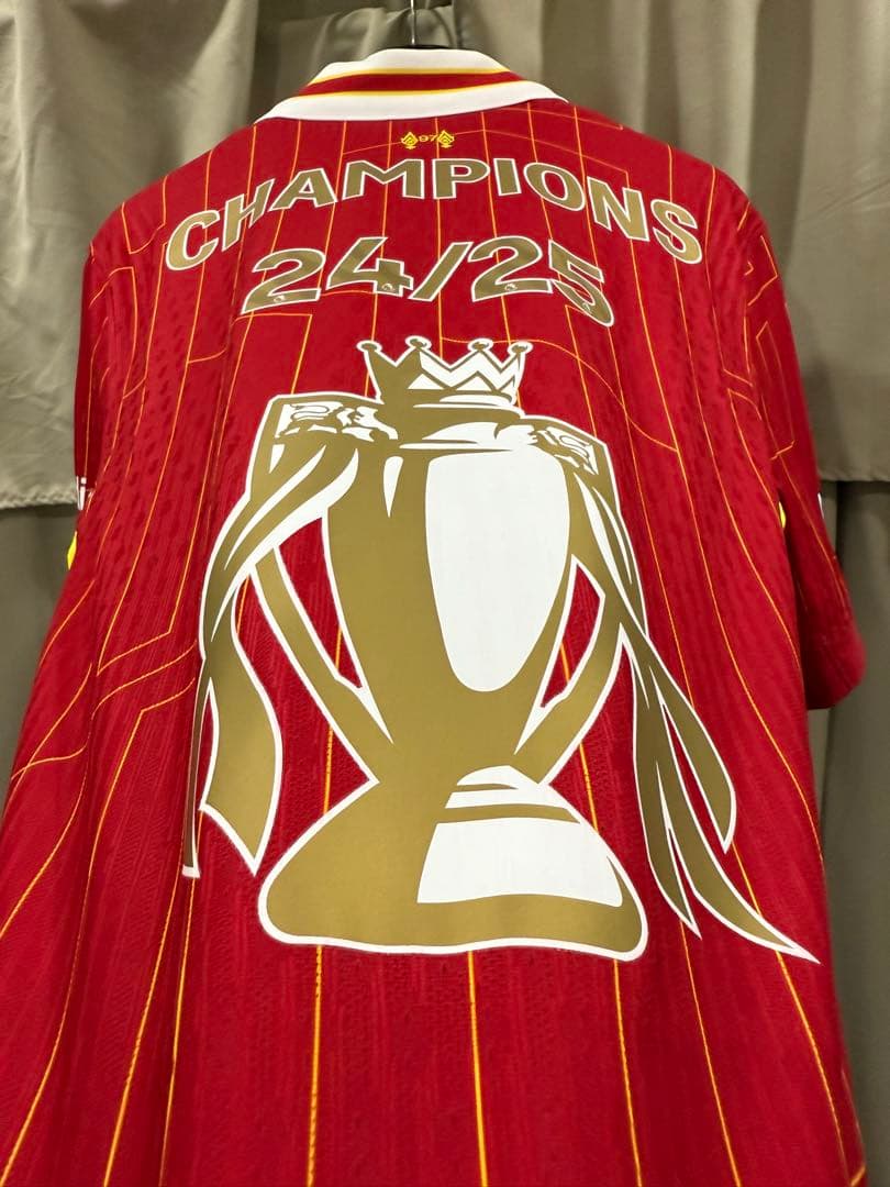 【新品 正規品】リバプール 優勝記念 24/25 ユニフォーム オーセンティック