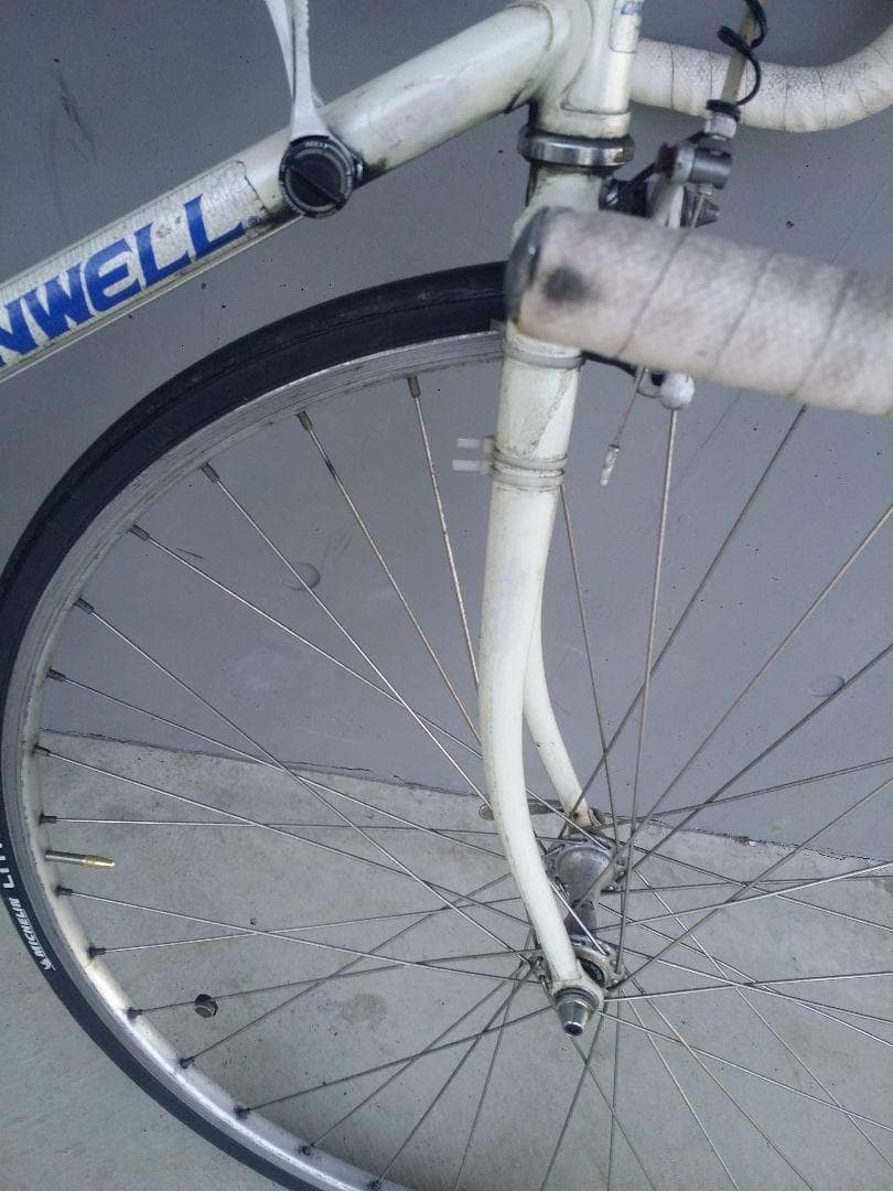 静岡直接引き取り　ガンウェル　TANGE900　クロモリ　ロードバイク 　中古品