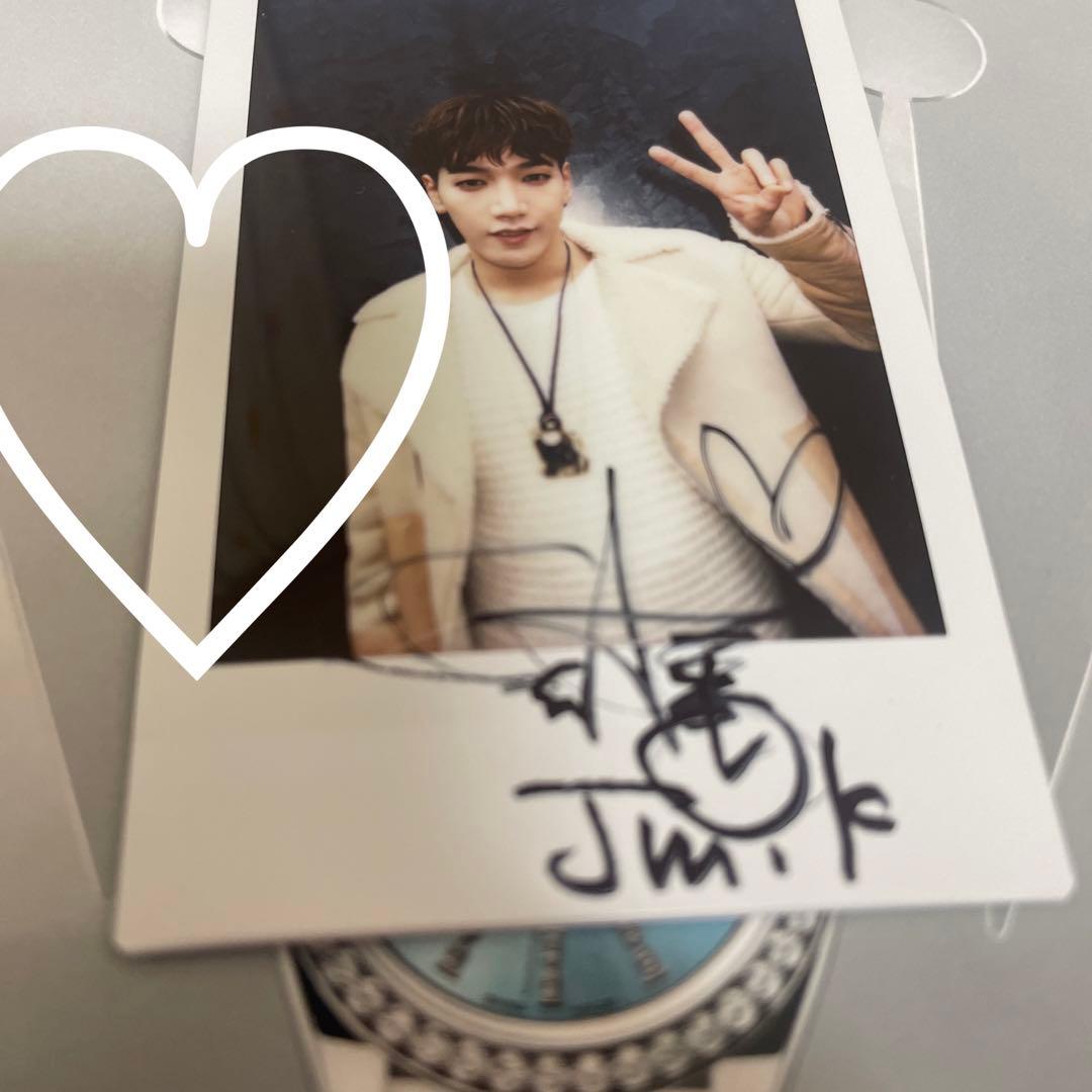 2PM JUN.K ジュンケイ　ポラ　直筆　サイン