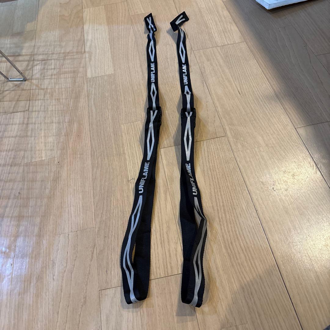 UNIFLAME フィールドラック シルバー 3点 コンベンションベルト2本