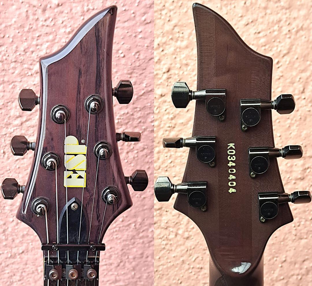 ■ESP FOREST GT Floyd Rose Ebony セイモアダンカン