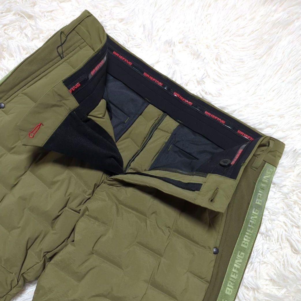 ✩新品未使用✩BRIEFING ハイブリッド ダウンパンツ 　オリーブ　M