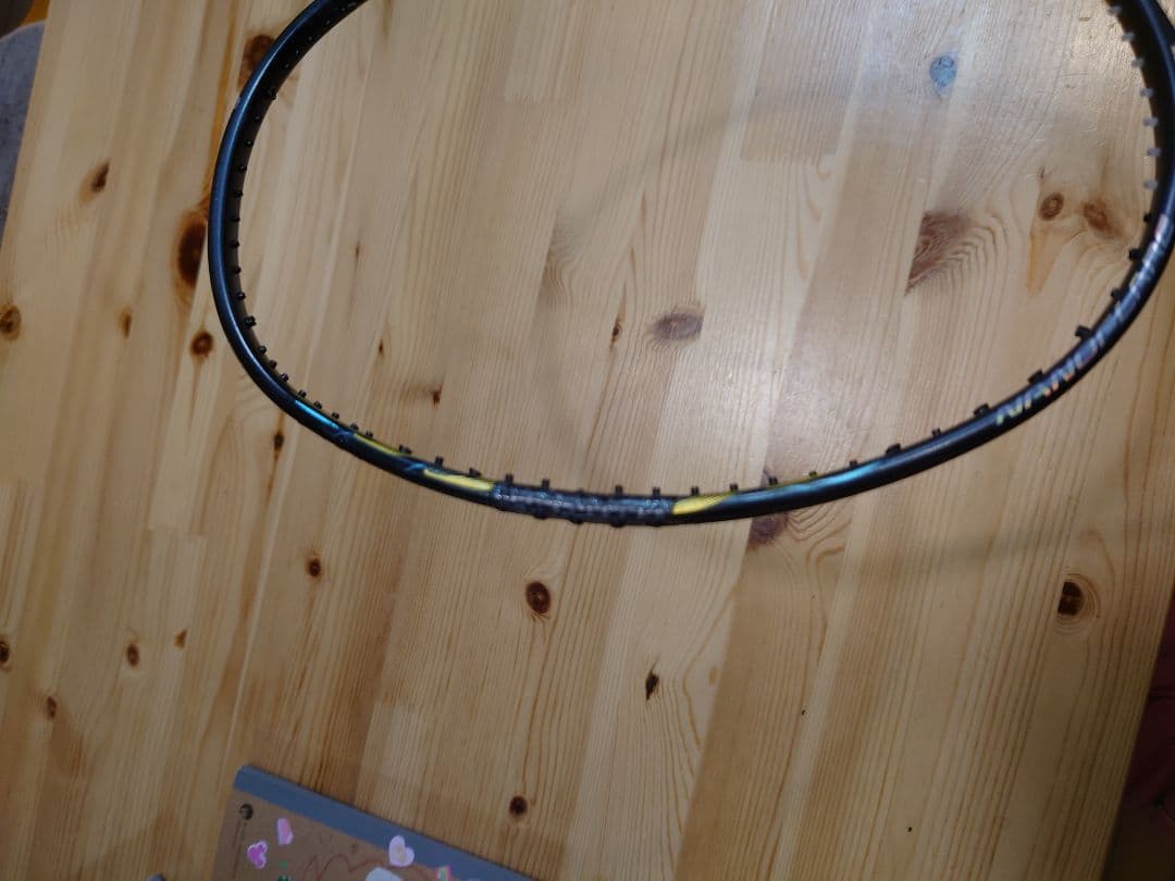 修理品 ナノフレア800LT バドミントンラケット YONEX　②