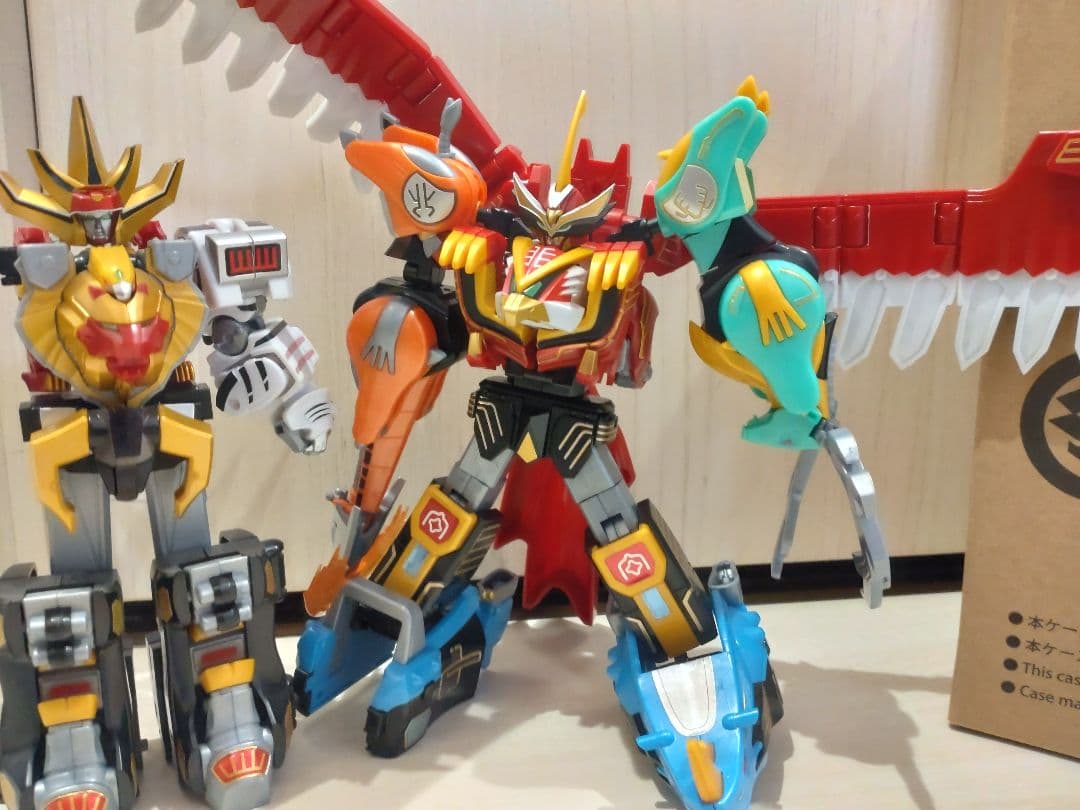 ガオレンジャー　ミニプラ　SMP ガオキング　ガオイカロス