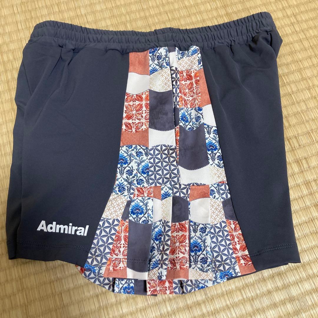 【新品】Admiral テニスウェア 上下セット M　グレー/マルチカラー