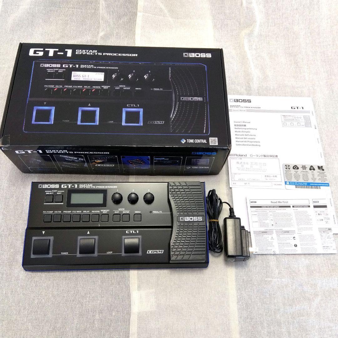 BOSS GT-1 デジタルギターエフェクター　アダプターセット
