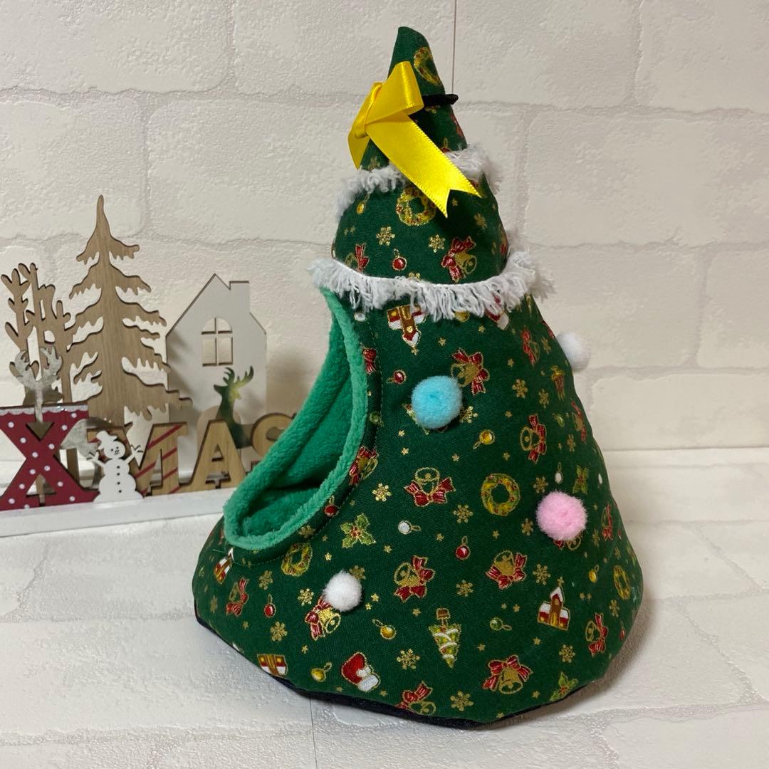 ハリネズミ寝袋　Xmasハウス