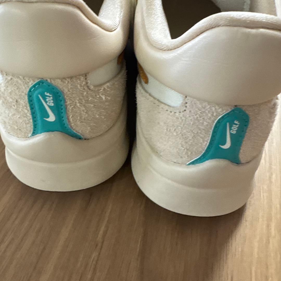 Nike Air Zoom ゴルフシューズ ホワイト/ターコイズ