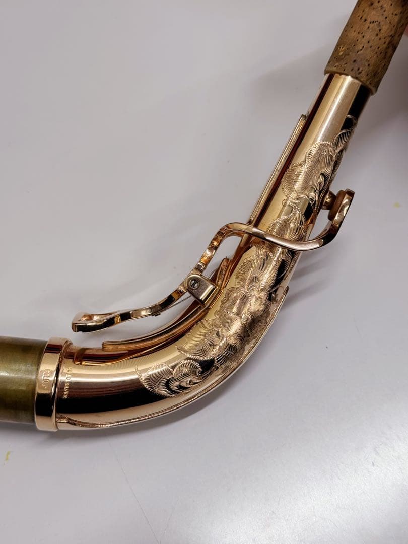 ヤナギサワ アルトサックス用 95PGPネック 総銀・ピンクゴールドメッキ